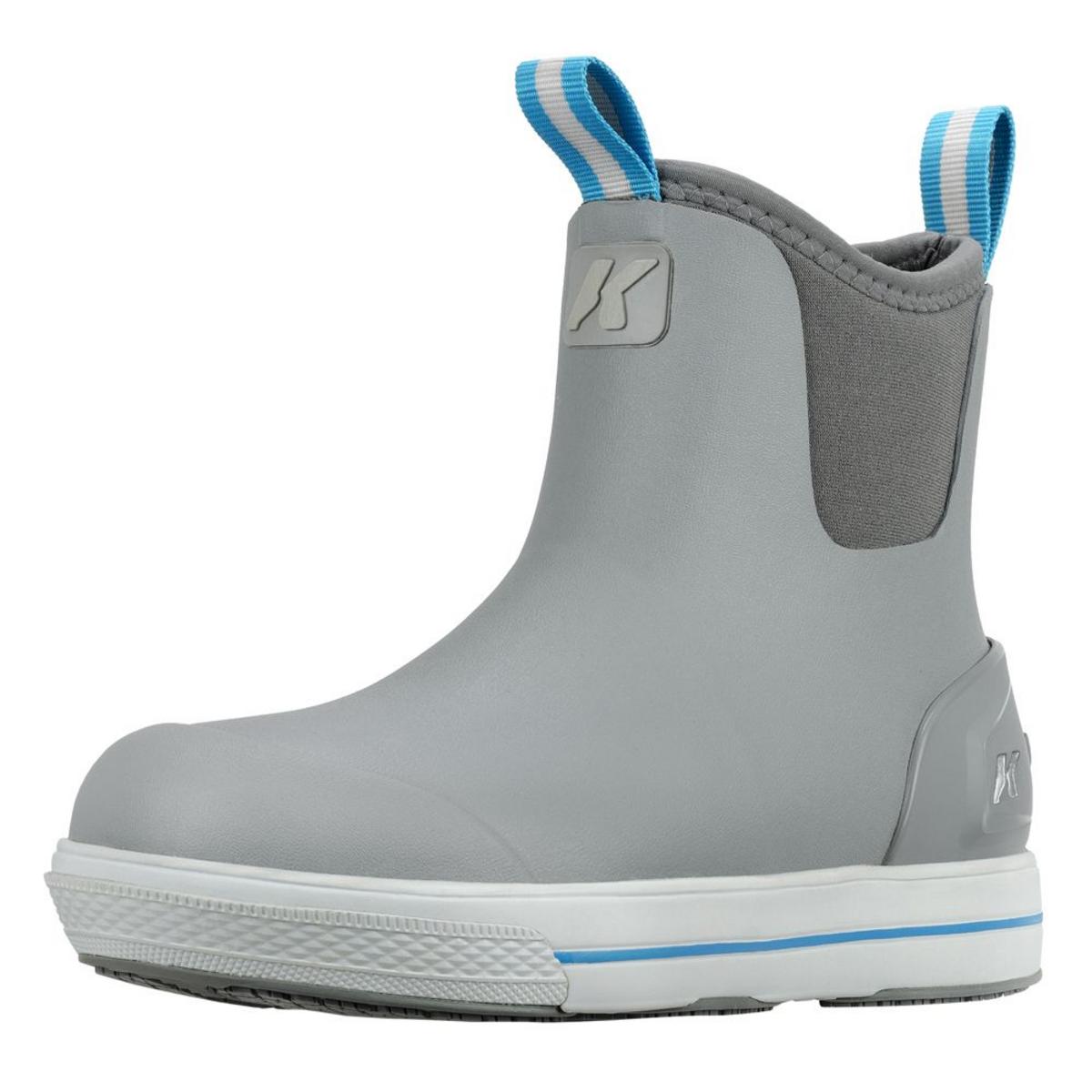 Korkers Women's 0 Neo Flex Ankle Boot with Fixed Kling-On Deck Soles Korkers Women's 0 Neo Flex Ankle Boot with Fixed Kling-On Deck Soles