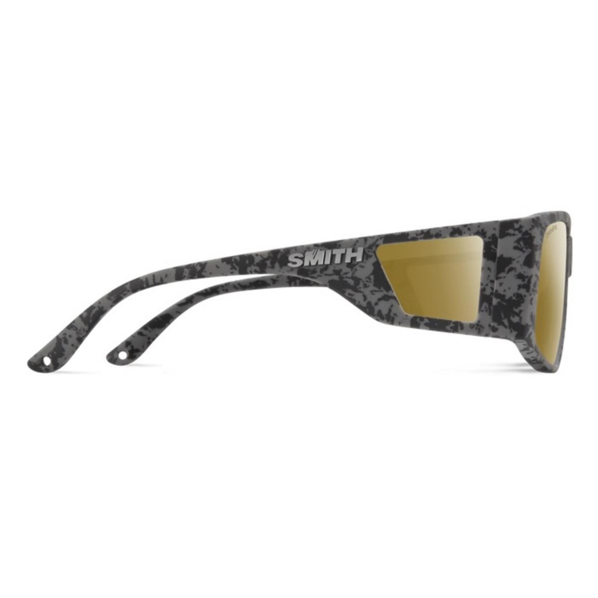 Smith Optics Monroe Peak Sunglasses ChromaPop Polarized Bronze Mirror - Matte Gray Marble Frame Smith Optics Monroe Peak Sunglasses ChromaPop Polarized Bronze Mirror - Matte Gray Marble Frame