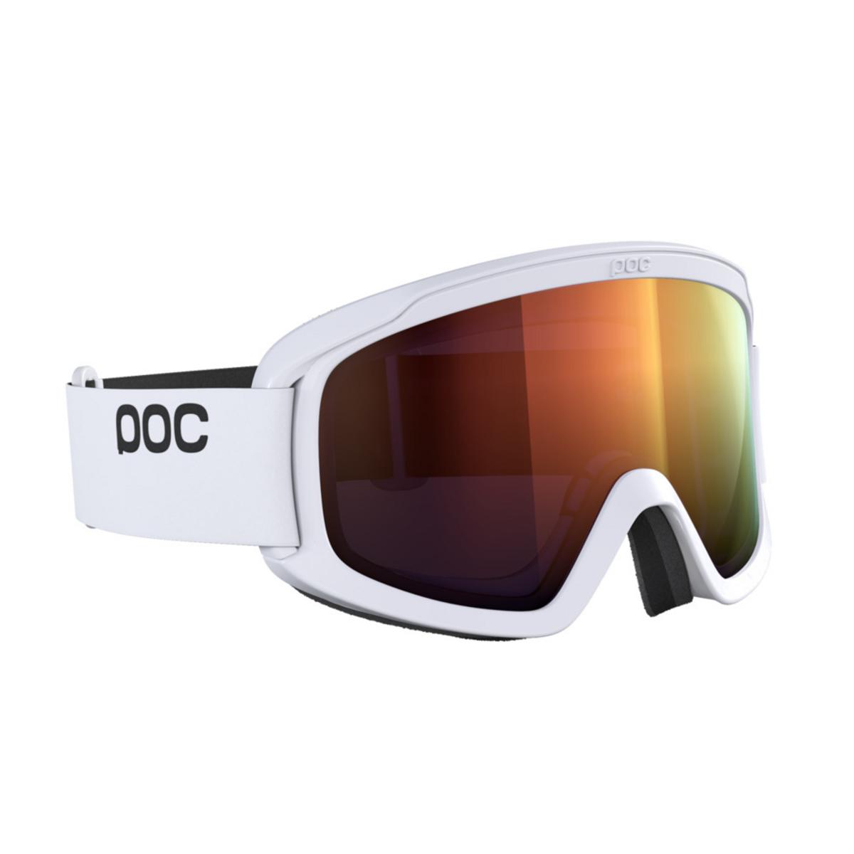 POC Opsin Ski Goggles Partly Sunny Orange Lens - Hydrogen White Frame POC Opsin Ski Goggles Partly Sunny Orange Lens - Hydrogen White Frame