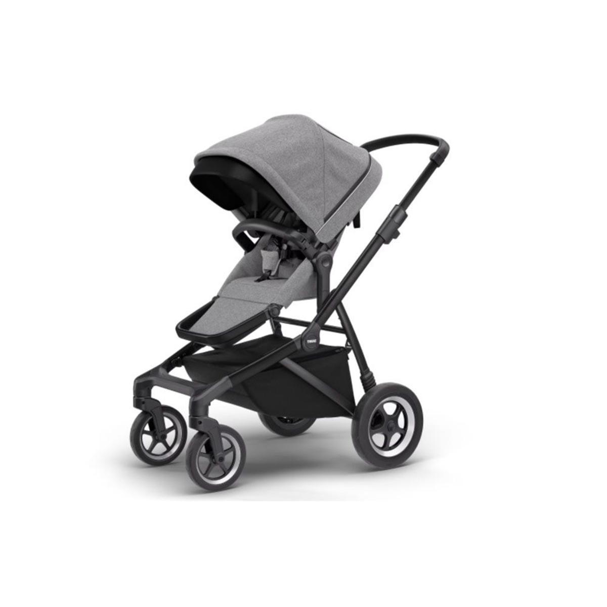 Thule Sleek City Stroller - Gray Melange/Black Thule Sleek City Stroller - Gray Melange/Black