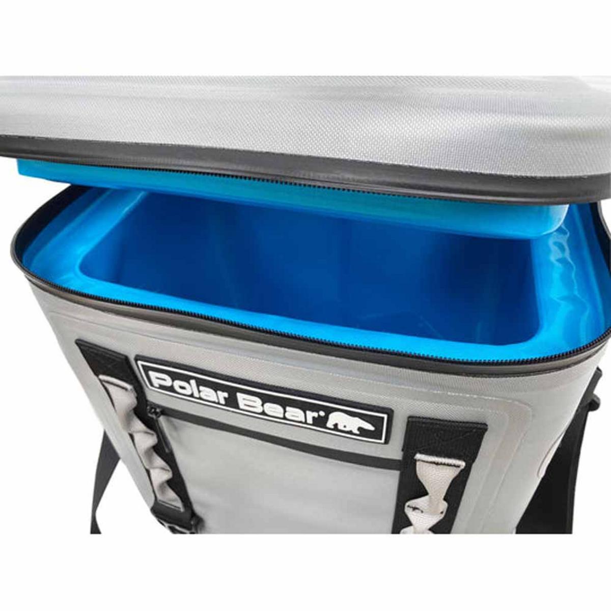 Polar Bear Coolers Topper 20 Cooler Bag - Grey Polar Bear Coolers Topper 20 Cooler Bag - Grey
