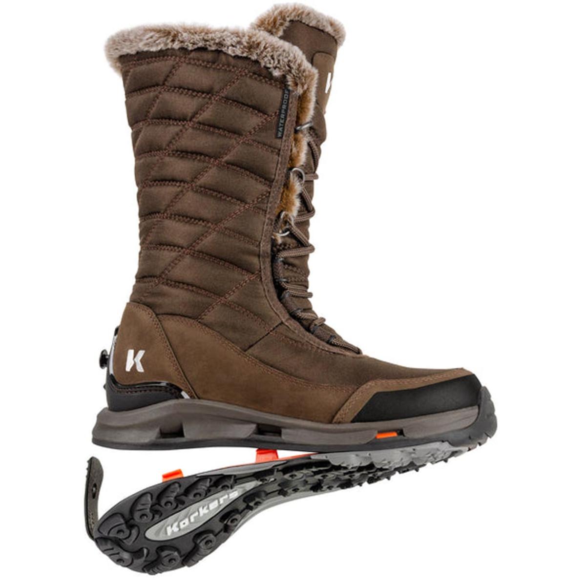 Korkers Women's South Lake Outdoor Boots with TrailTrac Sole Korkers Women's South Lake Outdoor Boots with TrailTrac Sole