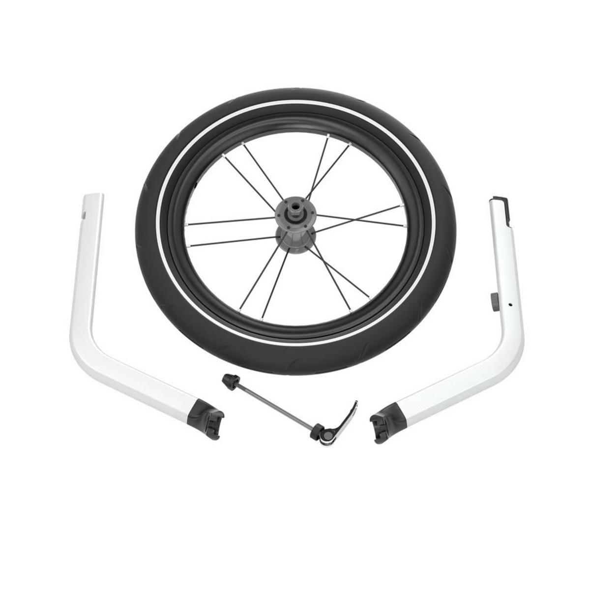 Thule Chariot Jogging Kit 1 - Lite/Cross - Aluminum/Black Thule Chariot Jogging Kit 1 - Lite/Cross - Aluminum/Black