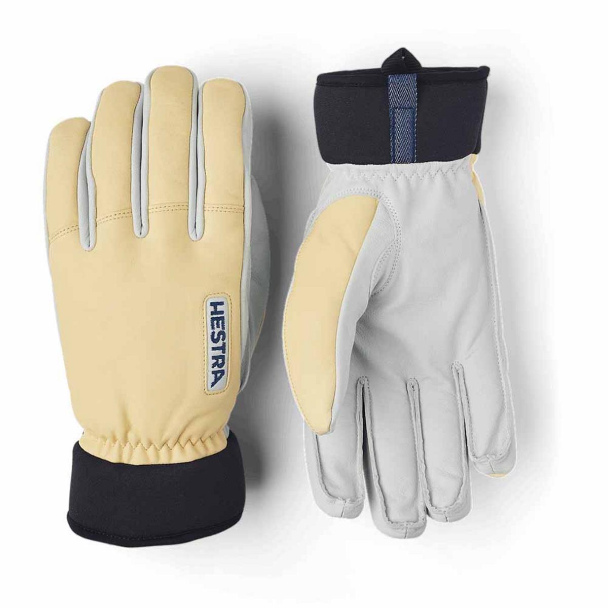 Hestra Unisex Army Leather Wool Terry 5-Finger Ski Gloves Hestra Unisex Army Leather Wool Terry 5-Finger Ski Gloves