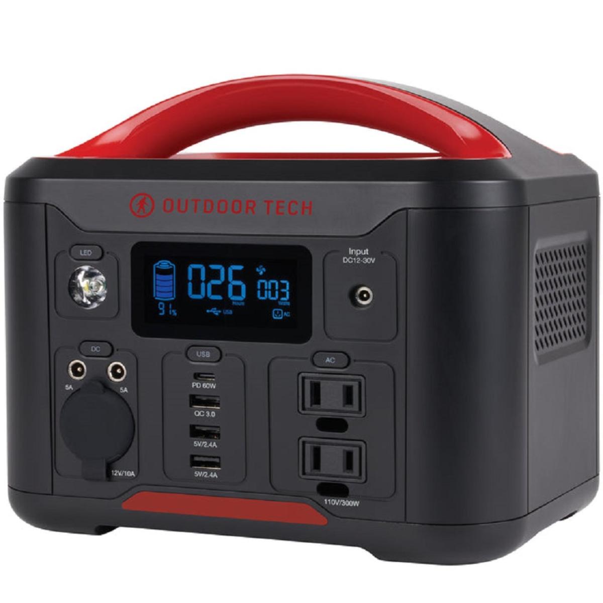 Outdoor Tech Grizzly Portable 300w Power Station Outdoor Tech Grizzly Portable 300w Power Station
