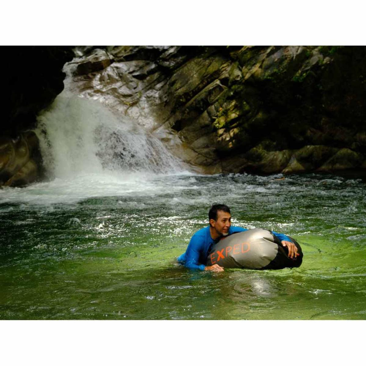 Exped Tempest 70L Duffle Backpack - Black/Olive Grey Exped Tempest 70L Duffle Backpack - Black/Olive Grey