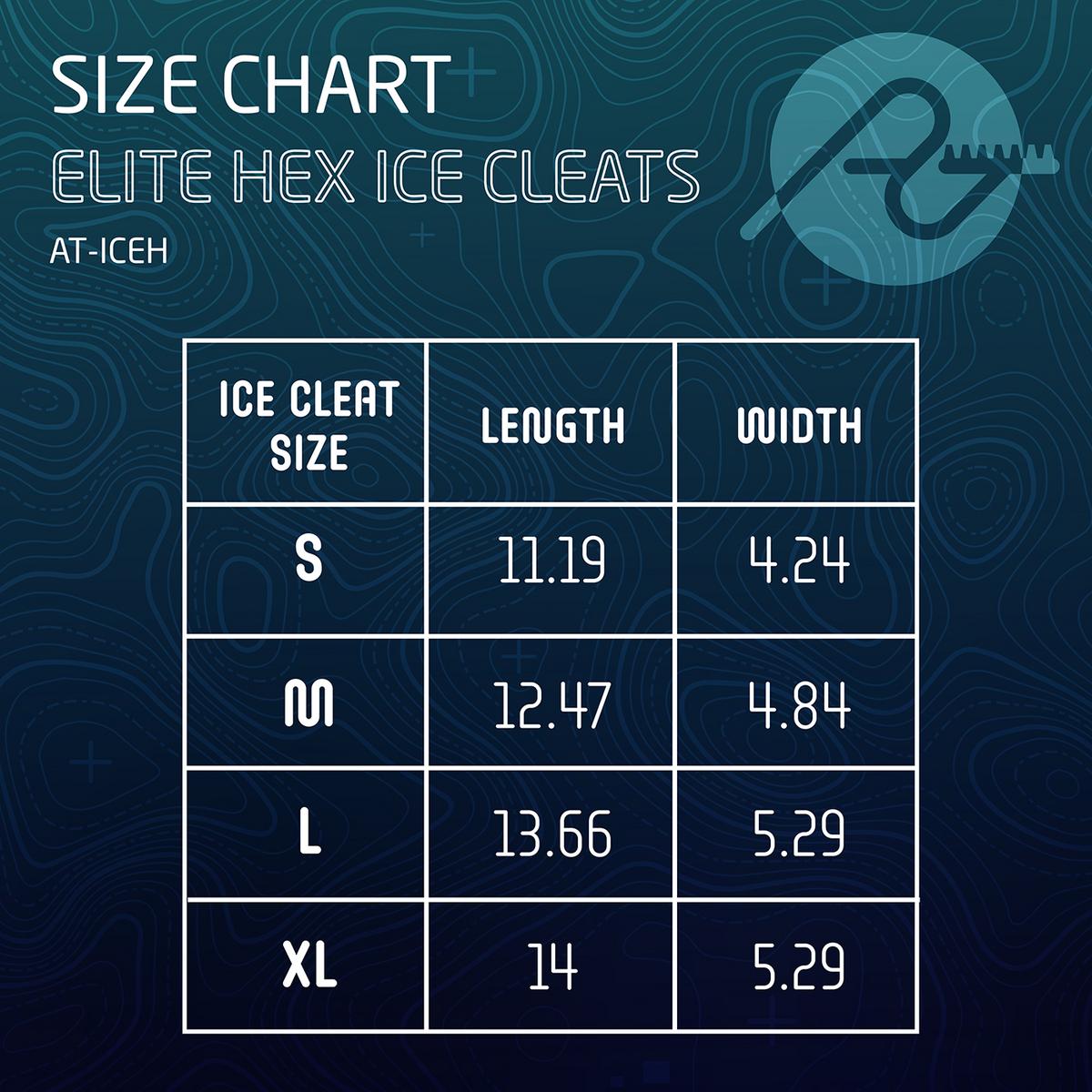 Action Traction Elite Hex Ice Cleats Action Traction Elite Hex Ice Cleats