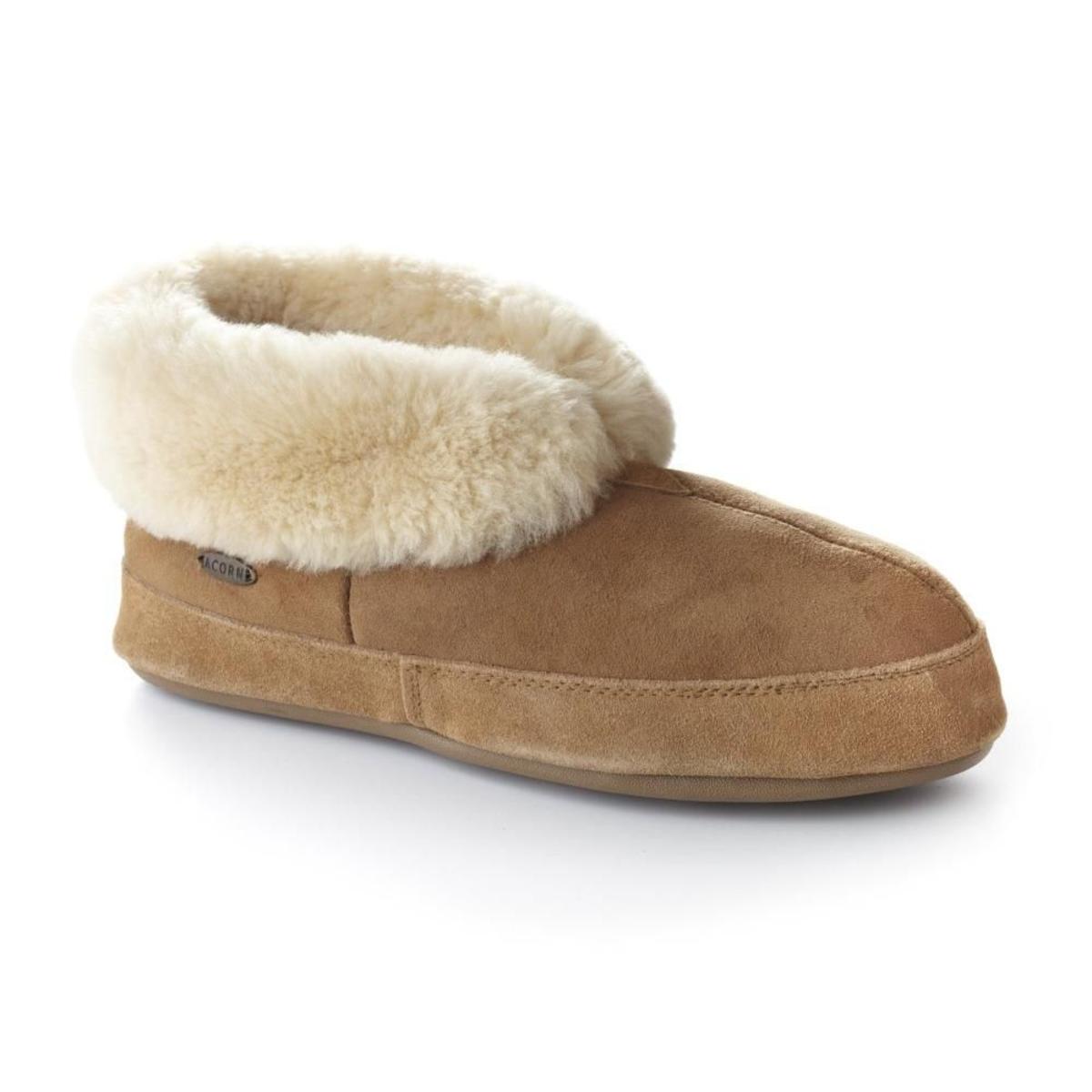 Acorn Men's Genuine Sheepskin Slipper Boots Acorn Men's Genuine Sheepskin Slipper Boots