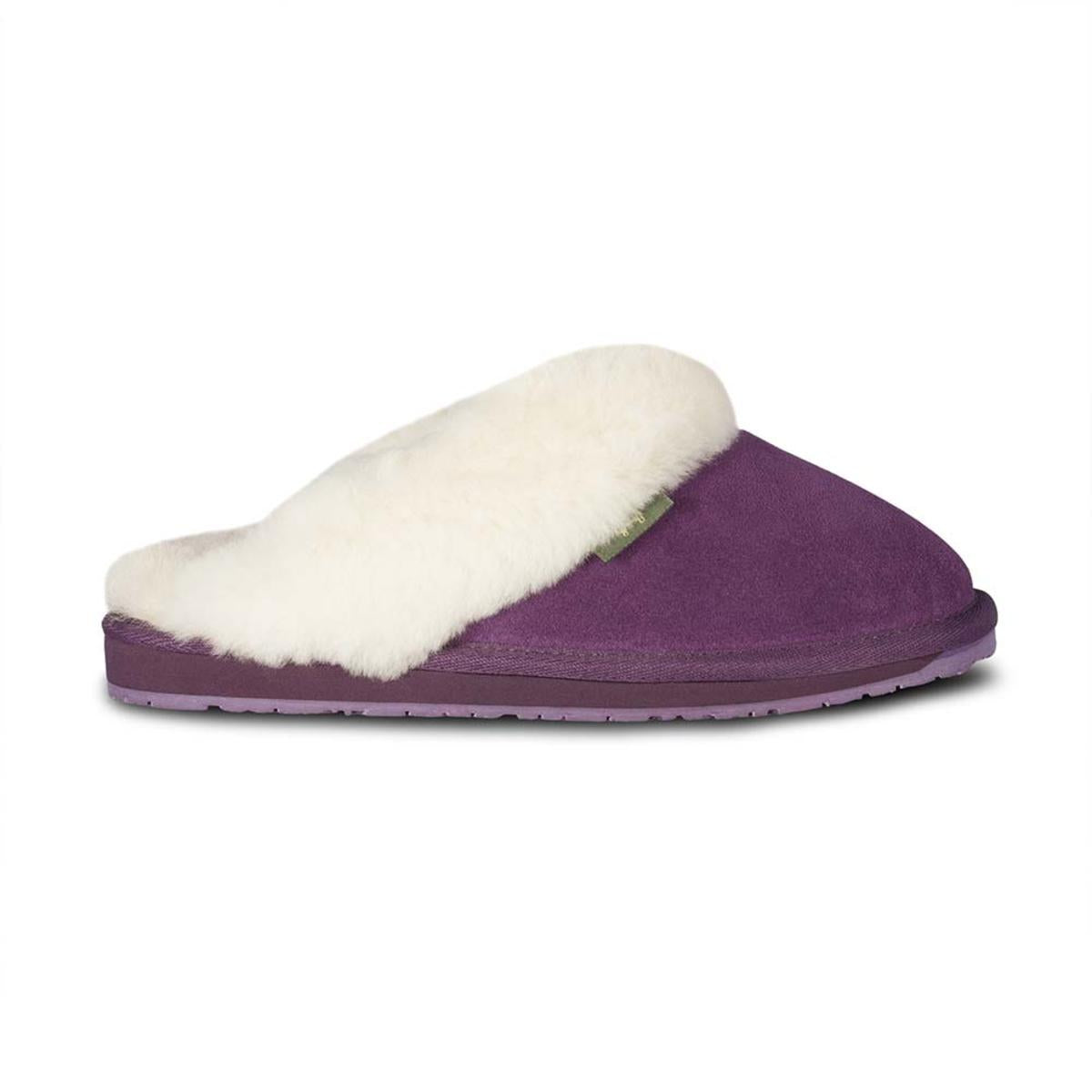 Cloud Nine Sheepskin Ladies Purple Scuff Cloud Nine Sheepskin Ladies Purple Scuff