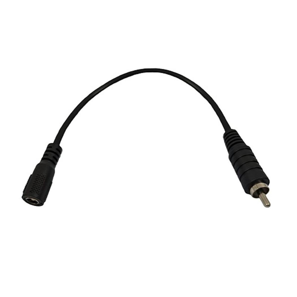 California Heat 12V RCA to Female COAX Adapter - Black California Heat 12V RCA to Female COAX Adapter - Black