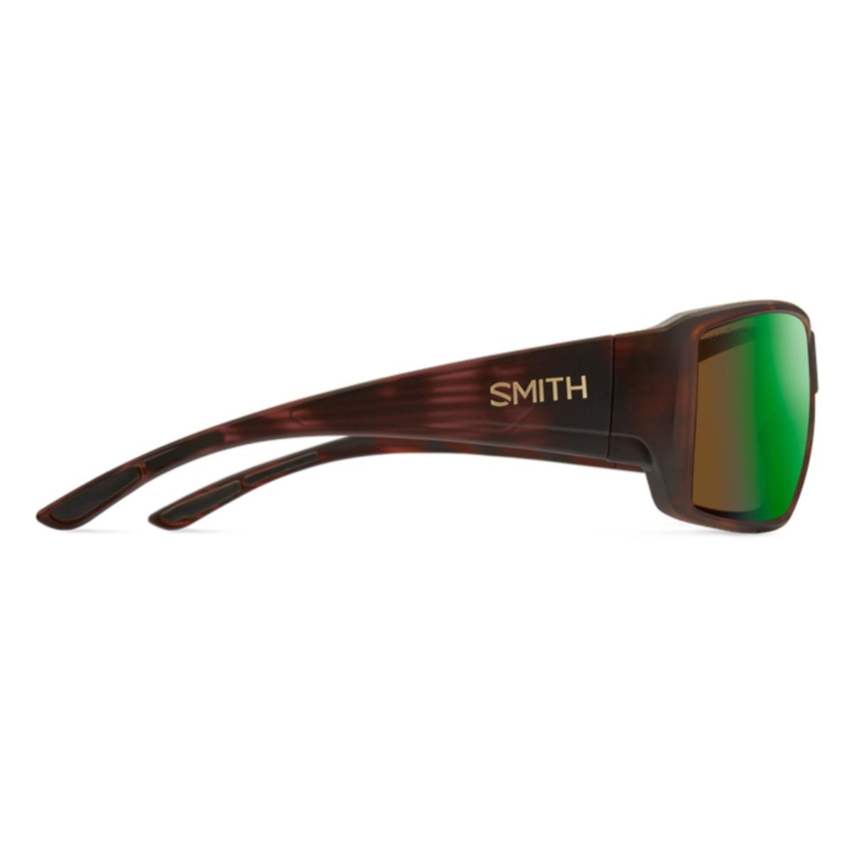 Smith Optics Guide's Choice Sunglasses ChromaPop Glass Polarchromic Brown Green Mirror - Matte Tortoise Frame Smith Optics Guide's Choice Sunglasses ChromaPop Glass Polarchromic Brown Green Mirror - Matte Tortoise Frame