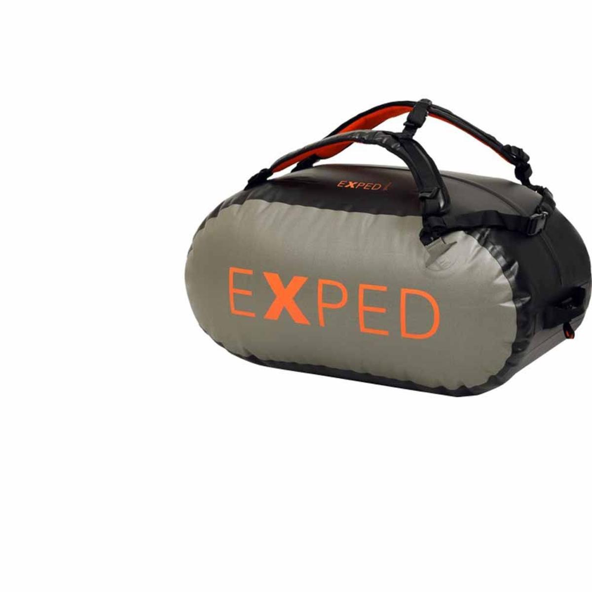 Exped Tempest 100L Duffle Backpack - Black/Olive Grey Exped Tempest 100L Duffle Backpack - Black/Olive Grey