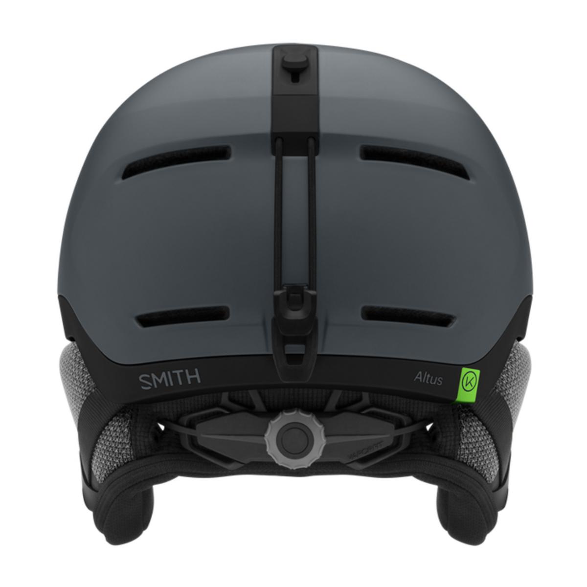 Smith Optics Men's Altus Ski Helmet - Matte Slate/Black Smith Optics Men's Altus Ski Helmet - Matte Slate/Black