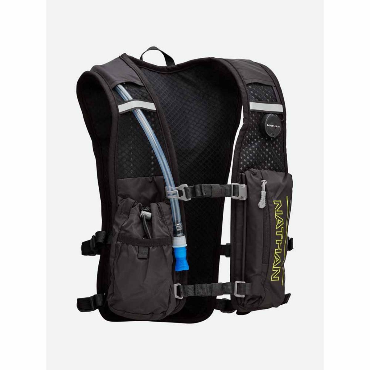Nathan Laser Light 3 Liter Hydration Pack - Black/High Vis Yellow Nathan Laser Light 3 Liter Hydration Pack - Black/High Vis Yellow