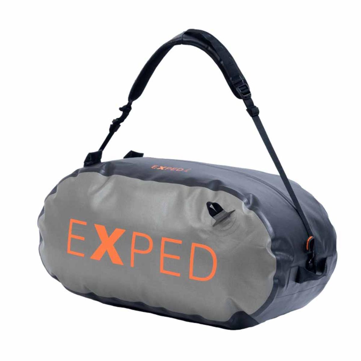 Exped Tempest 70L Duffle Backpack - Black/Olive Grey Exped Tempest 70L Duffle Backpack - Black/Olive Grey