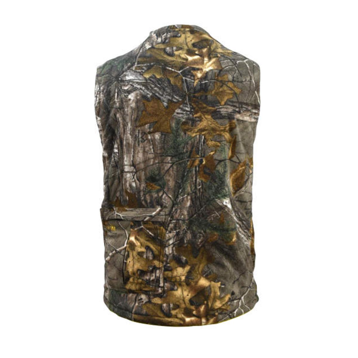DeWalt Realtree Xtra Men's Camouflage Fleece Heated Vest with Battery DeWalt Realtree Xtra Men's Camouflage Fleece Heated Vest with Battery