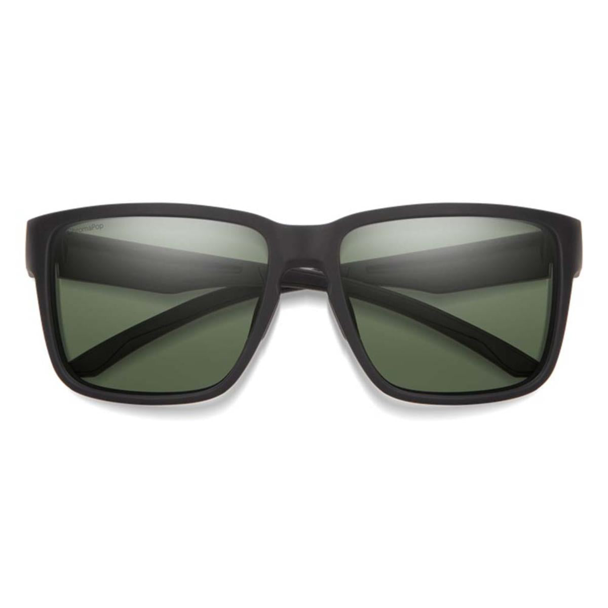 Smith Optics Emerge Sunglasses ChromaPop Polarized Gray Green Mirror - Matte Black Frame Smith Optics Emerge Sunglasses ChromaPop Polarized Gray Green Mirror - Matte Black Frame