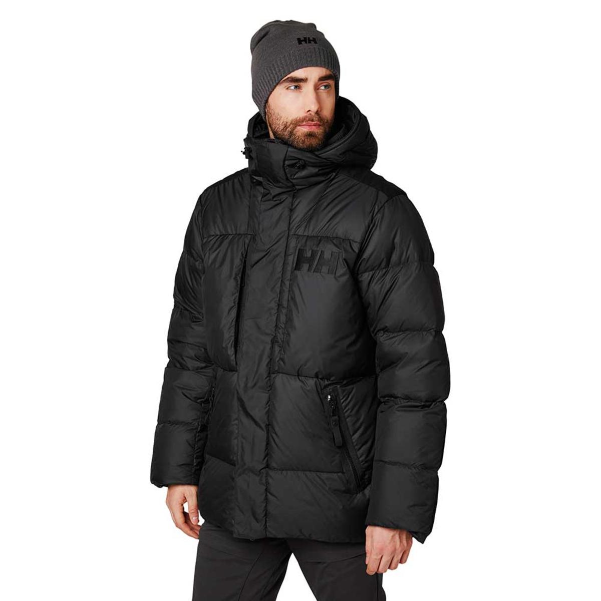 Helly Hansen Men's Arctic Patrol Down Parka Jacket (Black L) Helly Hansen Men's Arctic Patrol Down Parka Jacket (Black L)