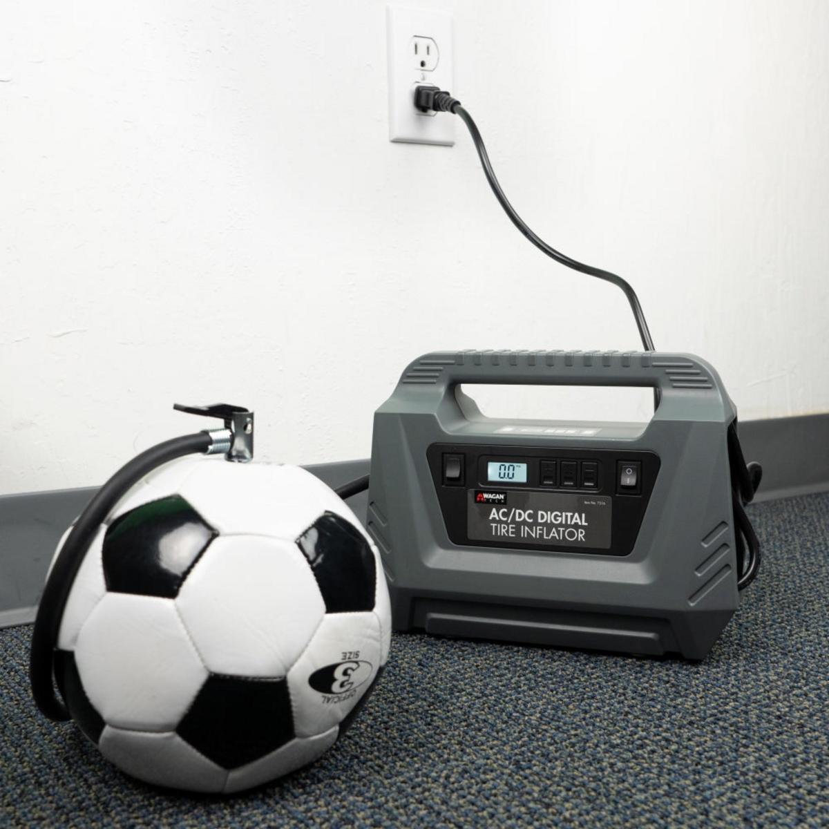 Wagan AC/DC Digital Tire Inflator Wagan AC/DC Digital Tire Inflator