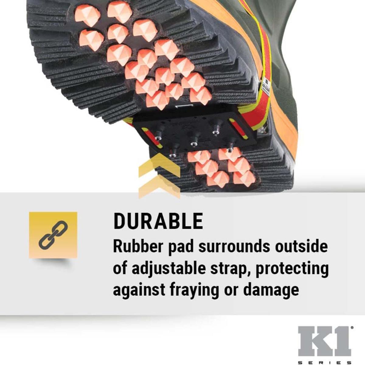 K1 Ice Cleats Original Mid-Sole Ice Cleats High-Profile Intrinsic - Hi-Vis K1 Ice Cleats Original Mid-Sole Ice Cleats High-Profile Intrinsic - Hi-Vis