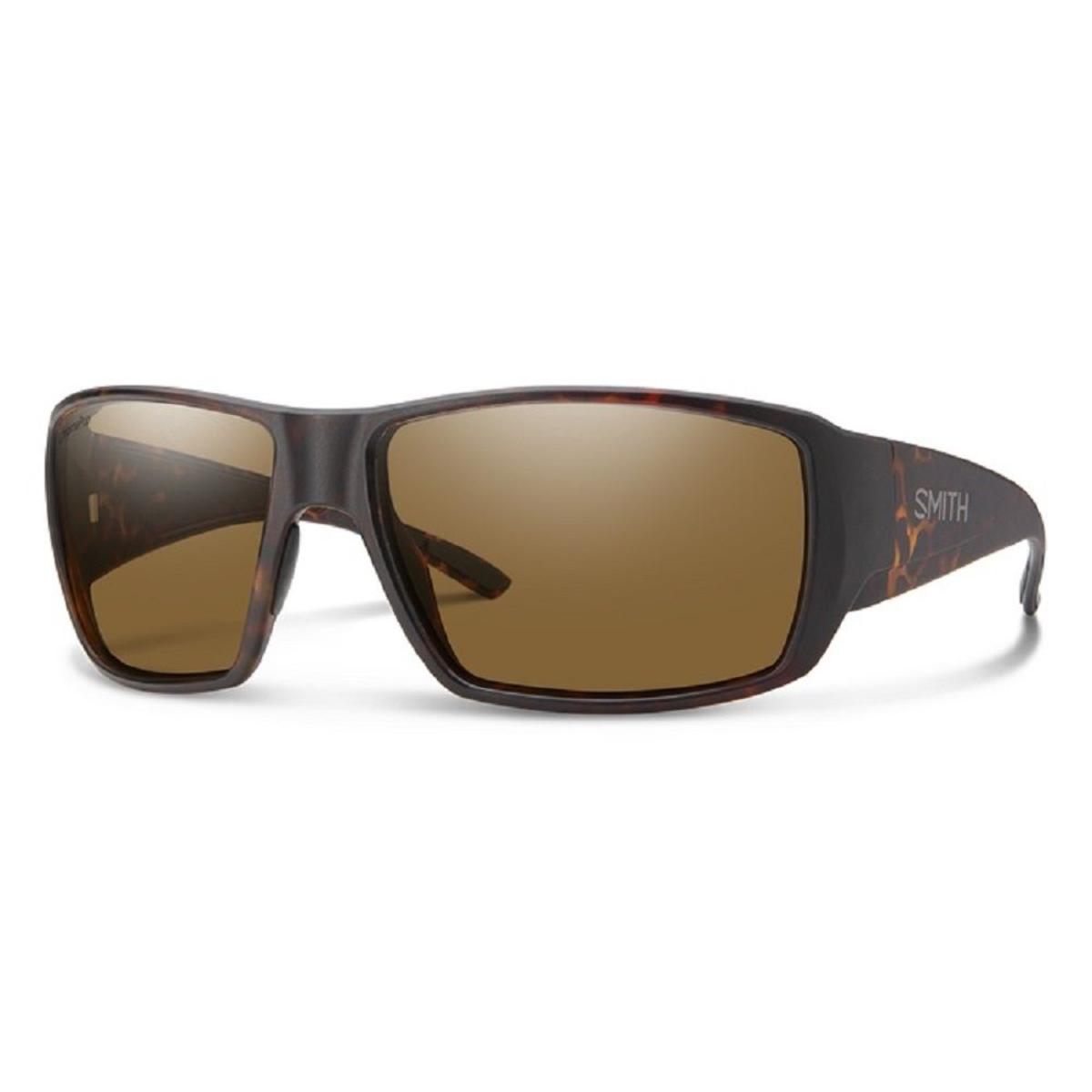 Smith Optics Guide's Choice Sunglasses ChromaPop Glass Polarized Brown - Matte Tortoise Frame Smith Optics Guide's Choice Sunglasses ChromaPop Glass Polarized Brown - Matte Tortoise Frame