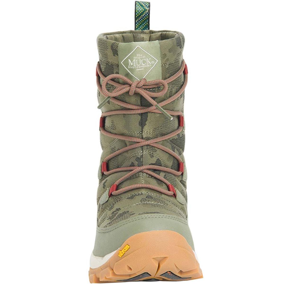 Muck Women's Nomadic Sport Arctic Grip A.T. Lace Boots (Blue Camo, 8) Muck Women's Nomadic Sport Arctic Grip A.T. Lace Boots (Blue Camo, 8)