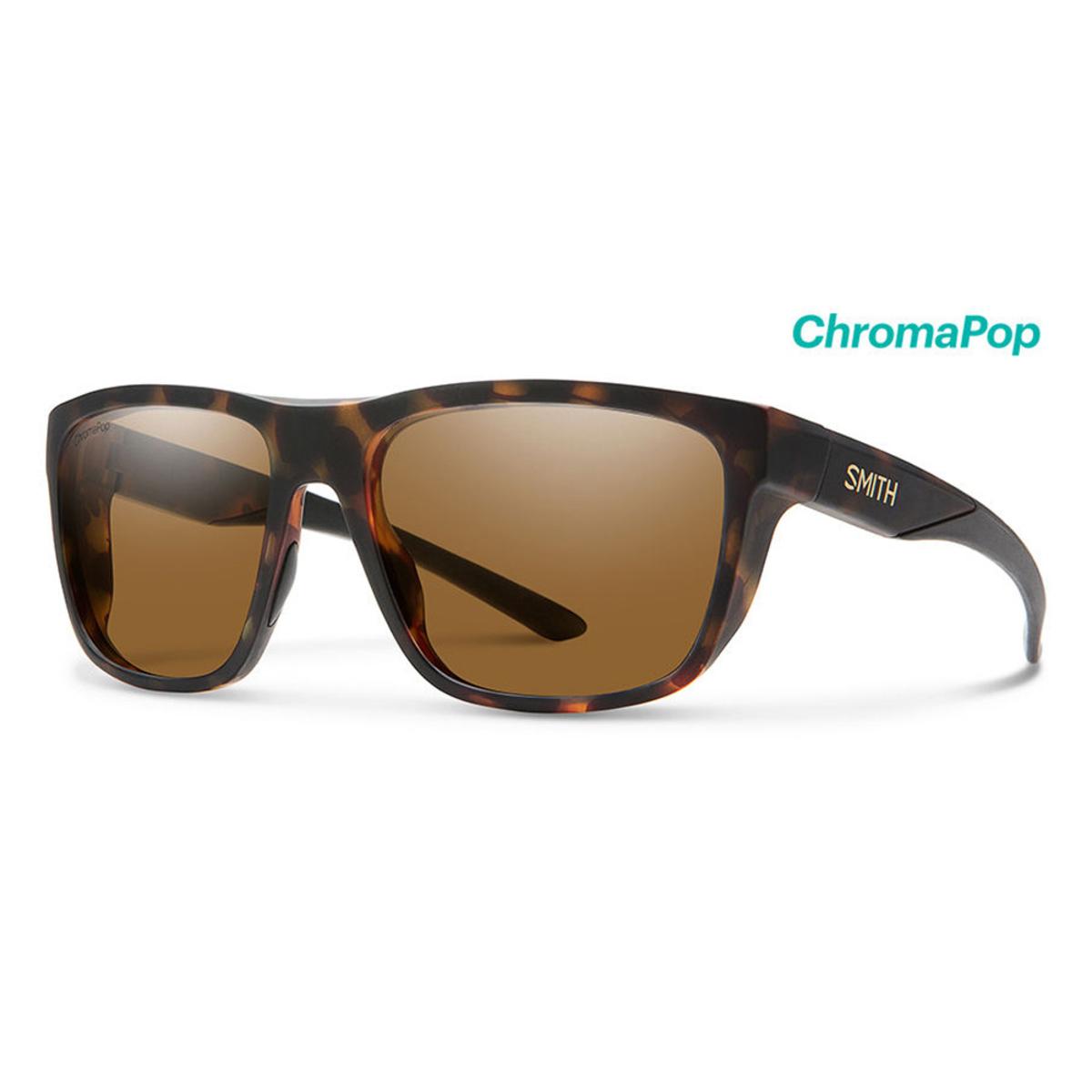 Smith Optics Barra Sunglasses Chromapop Polarized Brown - Matte Tortoise Frame Smith Optics Barra Sunglasses Chromapop Polarized Brown - Matte Tortoise Frame