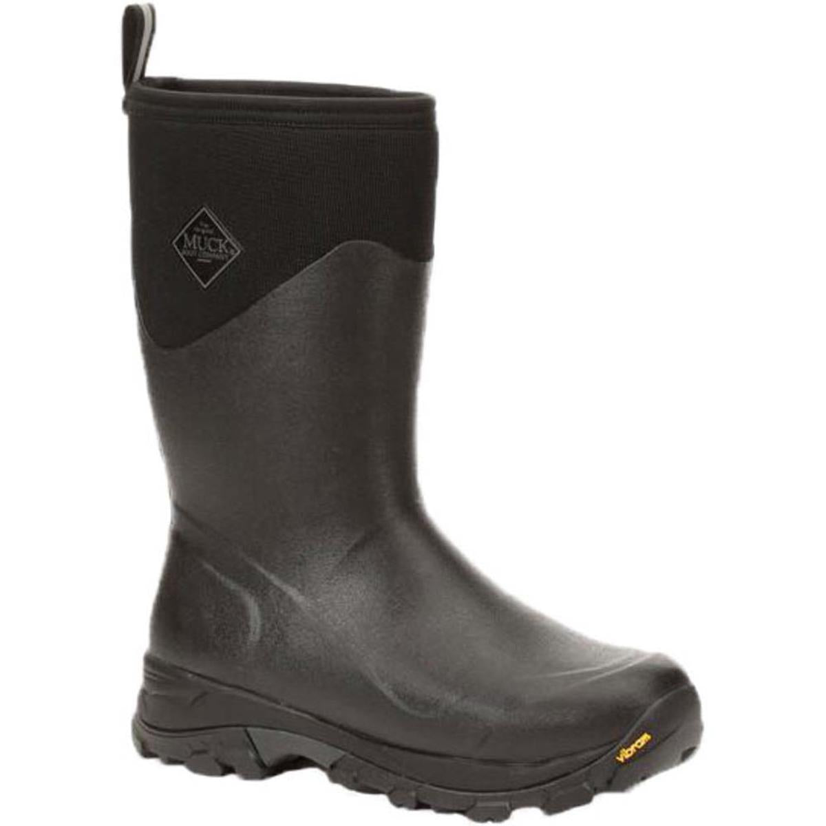 Muck Men's Arctic Ice Mid Arctic Grip A.T. Rubber Winter Boots Muck Men's Arctic Ice Mid Arctic Grip A.T. Rubber Winter Boots