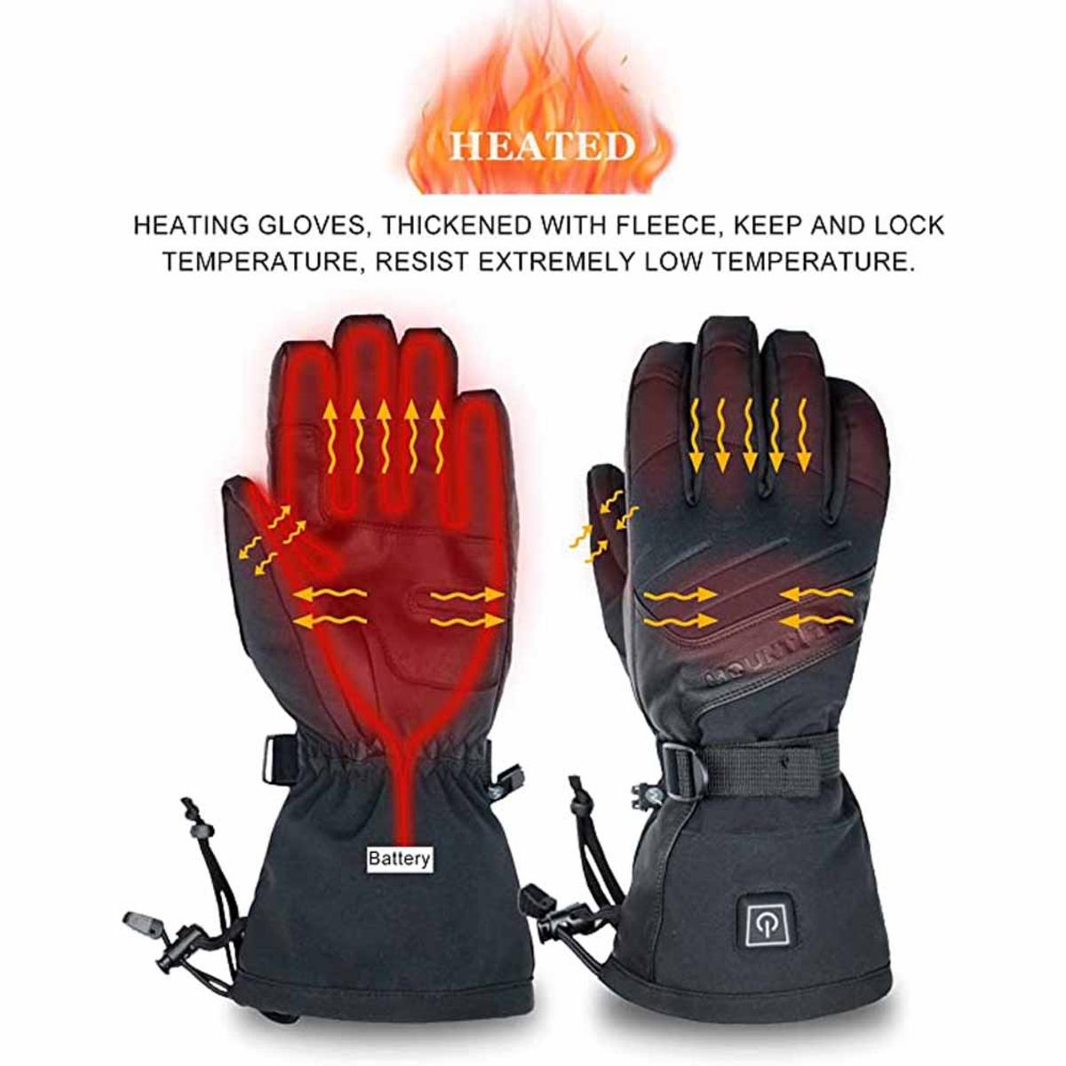 Mount Tec Explorer 3 Heated Performance Winter Gloves Mount Tec Explorer 3 Heated Performance Winter Gloves