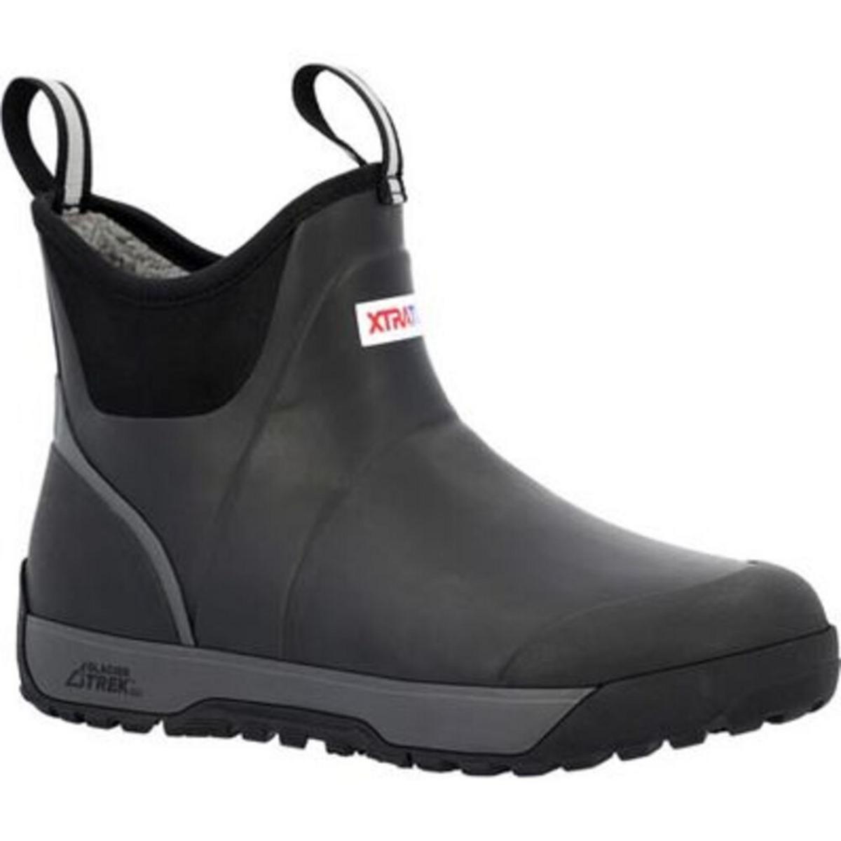 Xtratuf Men's Ice 6 In Rubber Ankle Deck Boots Xtratuf Men's Ice 6 In Rubber Ankle Deck Boots