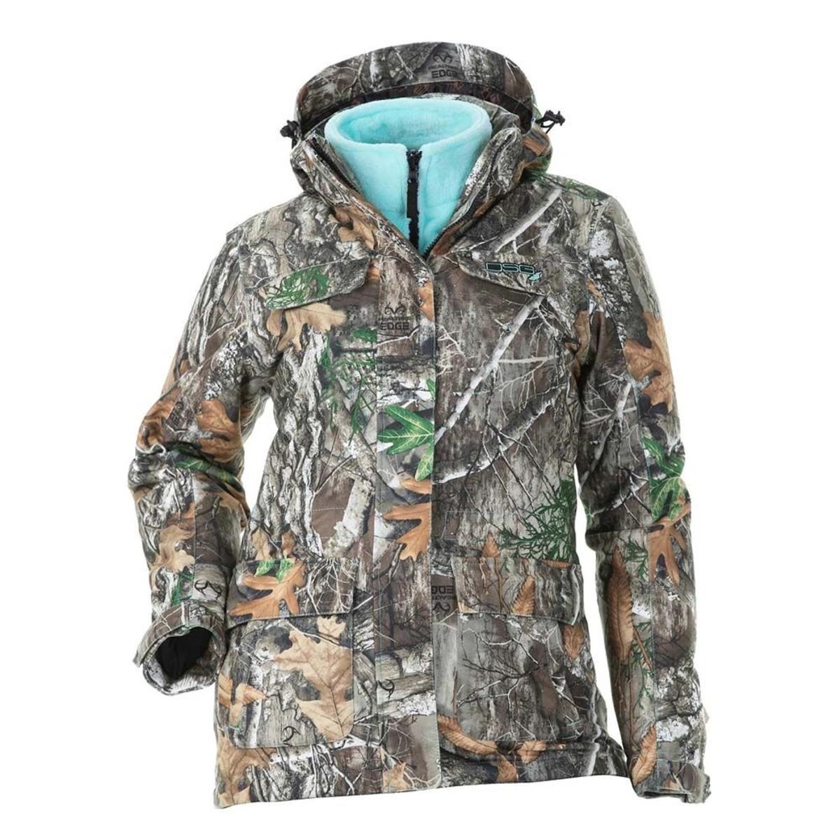 DSG Kylie 3.0 3-in-1 Hunting Jacket with Removable Fleece Liner - Realtree Edge DSG Kylie 3.0 3-in-1 Hunting Jacket with Removable Fleece Liner - Realtree Edge