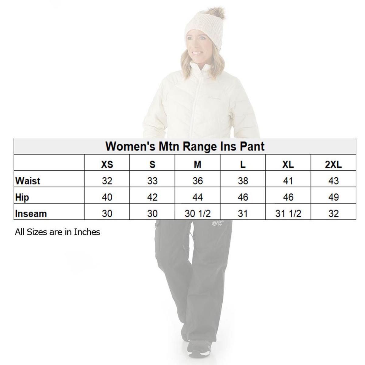 Winter's Edge Women's Mountain Range Insulated Snow Pants (Size S) Winter's Edge Women's Mountain Range Insulated Snow Pants (Size S)