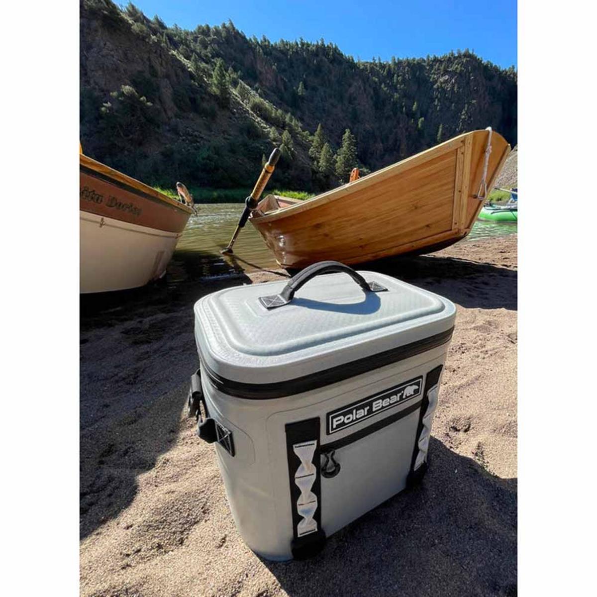 Polar Bear Coolers Topper 30 Cooler Bag - Grey Polar Bear Coolers Topper 30 Cooler Bag - Grey