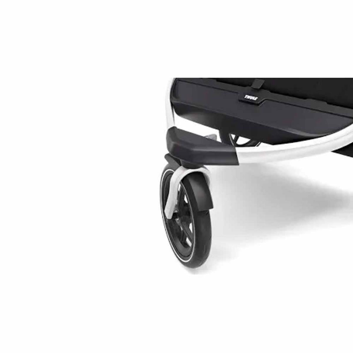 Thule Urban Glide 2 Double Jogging Stroller - Aluminium/Jet Black Thule Urban Glide 2 Double Jogging Stroller - Aluminium/Jet Black