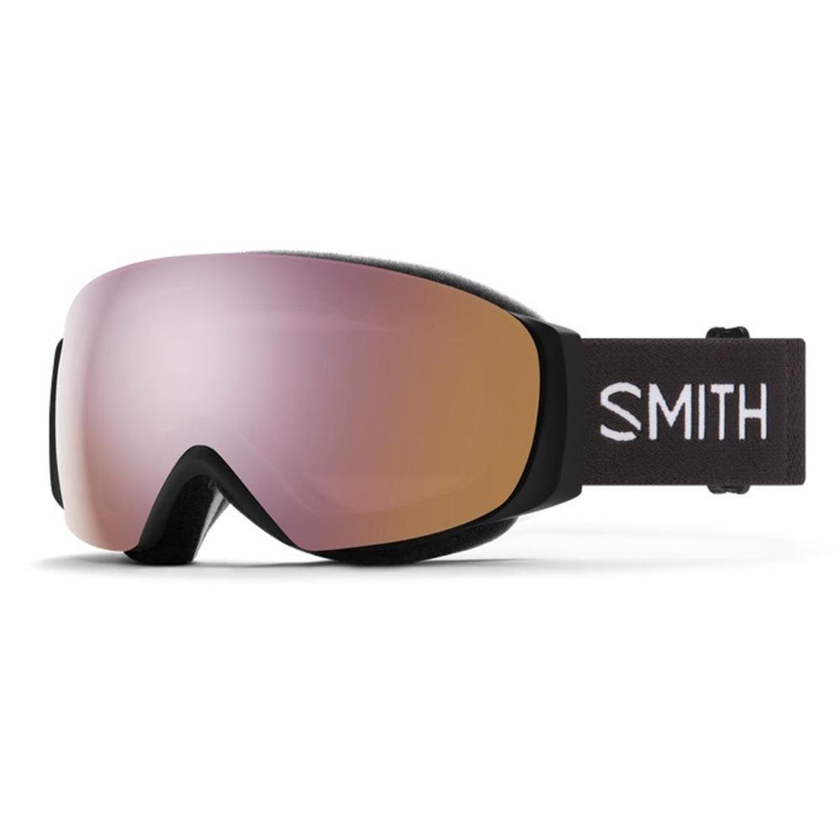 Smith Optics Women's I/O MAG S Goggles ChromaPop Everyday Rose Gold Mirror - Black Frame Smith Optics Women's I/O MAG S Goggles ChromaPop Everyday Rose Gold Mirror - Black Frame