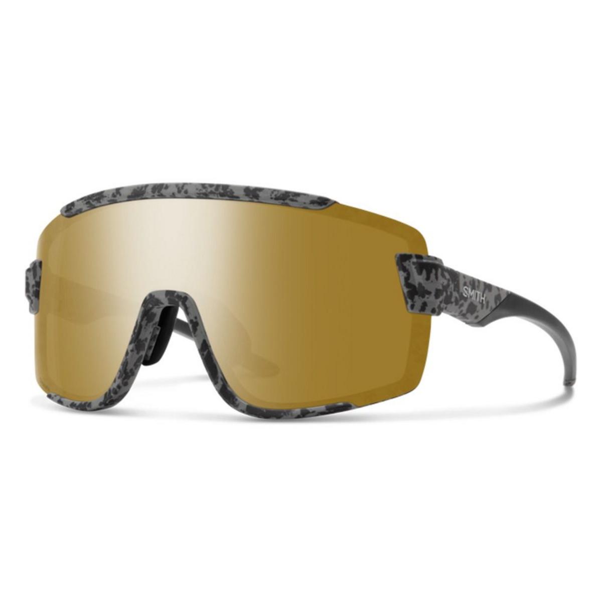 Smith Optics Wildcat Sunglasses ChromaPop Polarized Bronze Mirror - Matte Gray Marble Frame Smith Optics Wildcat Sunglasses ChromaPop Polarized Bronze Mirror - Matte Gray Marble Frame