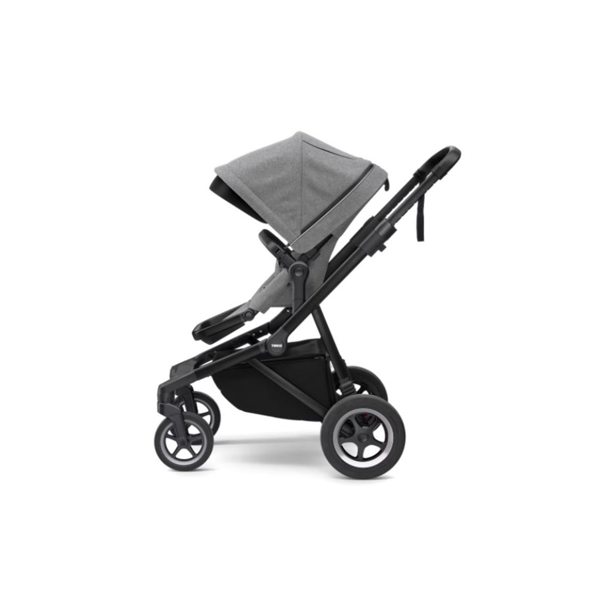 Thule Sleek City Stroller - Gray Melange/Black Thule Sleek City Stroller - Gray Melange/Black