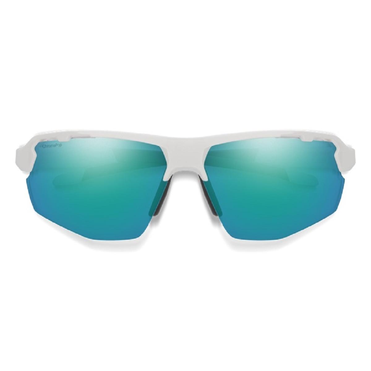 Smith Optics Resolve Sunglasses ChromaPop Opal Mirror - White Frame Smith Optics Resolve Sunglasses ChromaPop Opal Mirror - White Frame
