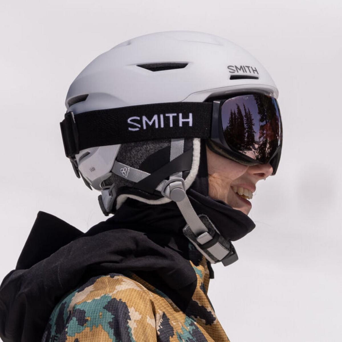 Smith Optics Women's Vida MIPS Ski Helmet - Matte White Smith Optics Women's Vida MIPS Ski Helmet - Matte White