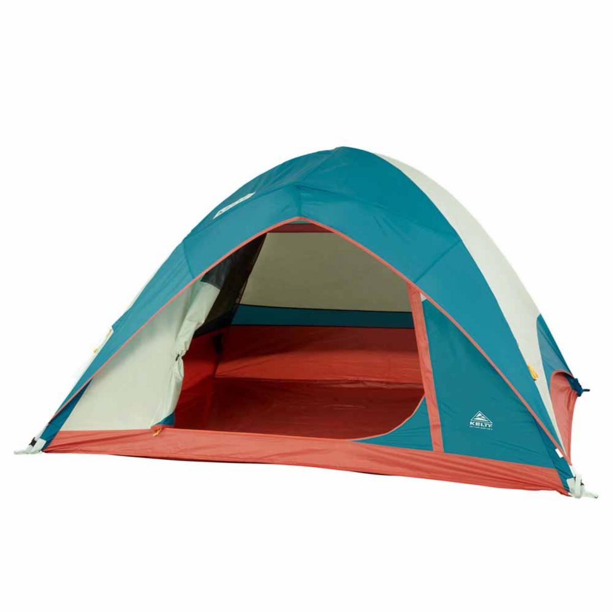 Kelty Discovery Basecamp 4 Person Tent - Laurel Green/Stormy Blue Kelty Discovery Basecamp 4 Person Tent - Laurel Green/Stormy Blue
