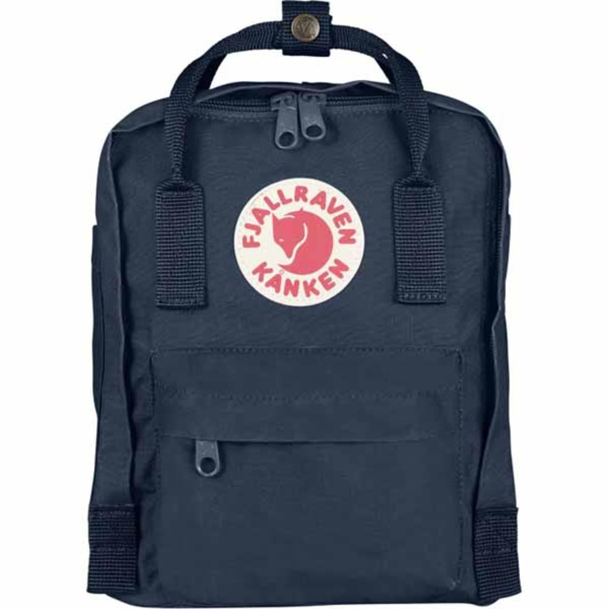 FjallRaven Kanken Mini Kids Backpack - Navy FjallRaven Kanken Mini Kids Backpack - Navy