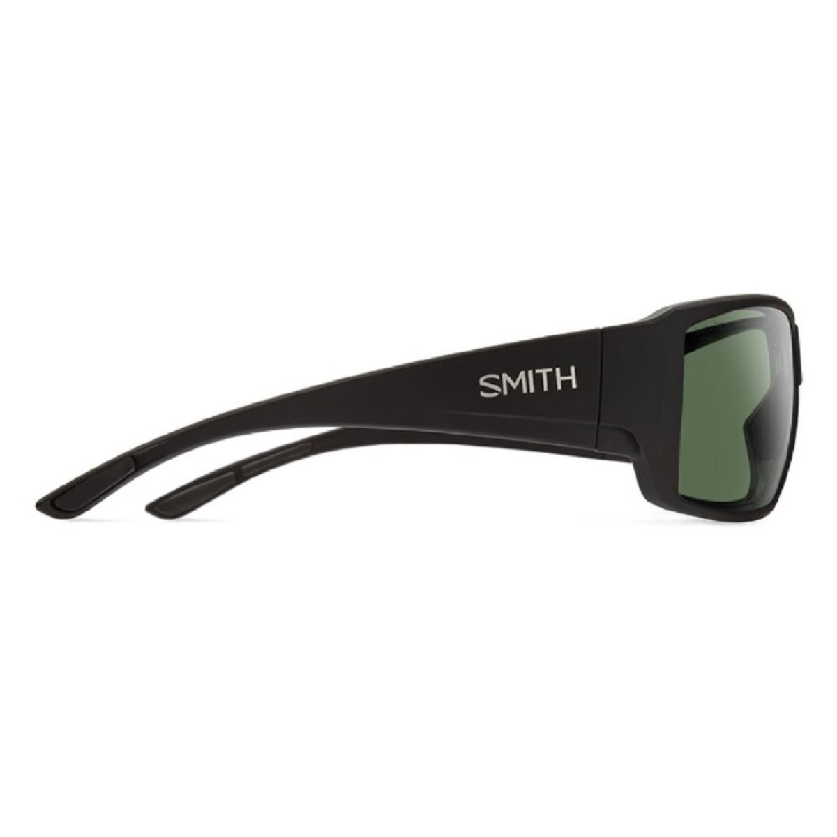 Smith Optics Guide's Choice Sunglasses ChromaPop Polarized Gray Green - Matte Black Frame Smith Optics Guide's Choice Sunglasses ChromaPop Polarized Gray Green - Matte Black Frame