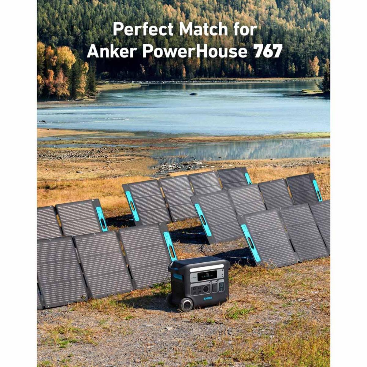 Anker 531 Solar Panel - 200W Only for 767 Powerhouse Anker 531 Solar Panel - 200W Only for 767 Powerhouse