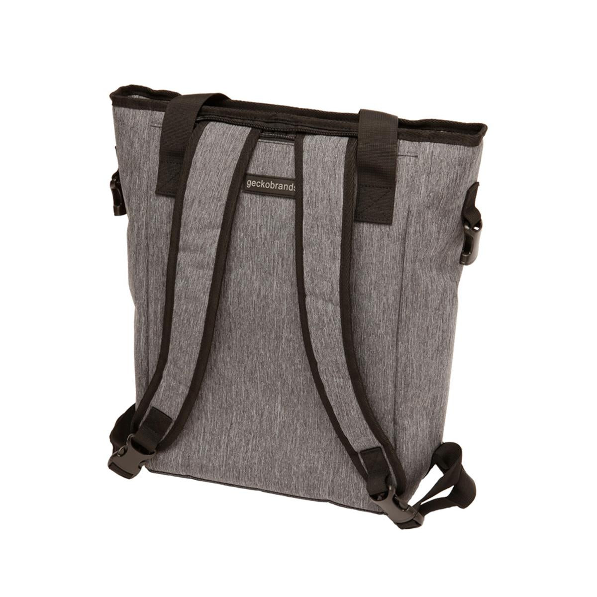 Geckobrands Convertible Tote & Backpack - Everyday Grey Geckobrands Convertible Tote & Backpack - Everyday Grey