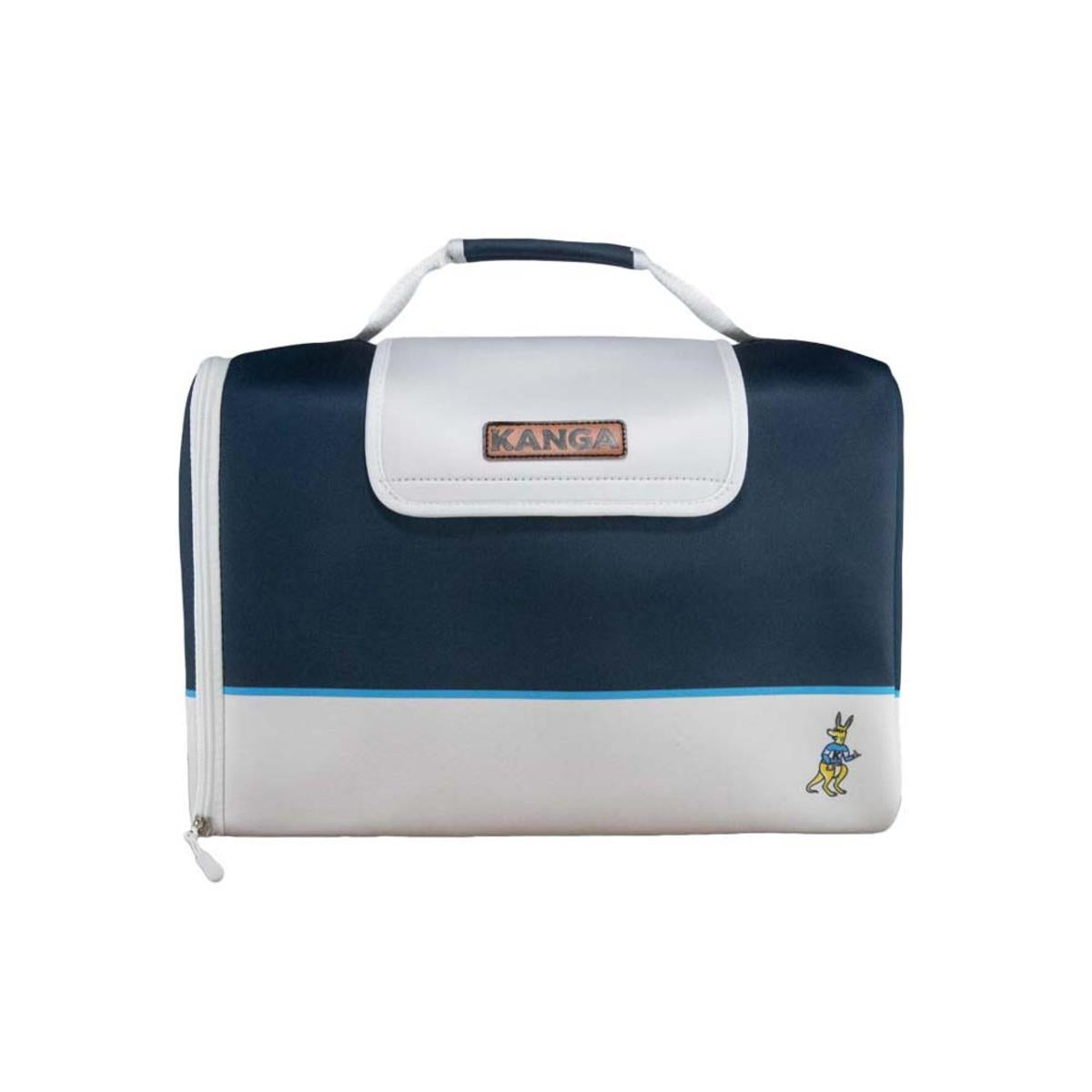 Kanga Coolers Malibu Kase Mate Standard 24 Pack Cooler - White/Navy Kanga Coolers Malibu Kase Mate Standard 24 Pack Cooler - White/Navy