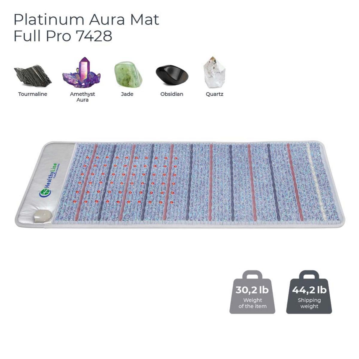 HealthyLine Platinum Aura Mat Full Pro Plus 7428 Firm - Photon Advanced PEMF InfraMat Pro HealthyLine Platinum Aura Mat Full Pro Plus 7428 Firm - Photon Advanced PEMF InfraMat Pro