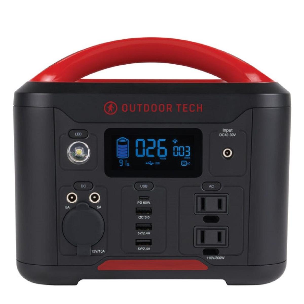 Outdoor Tech Grizzly Portable 300w Power Station Outdoor Tech Grizzly Portable 300w Power Station