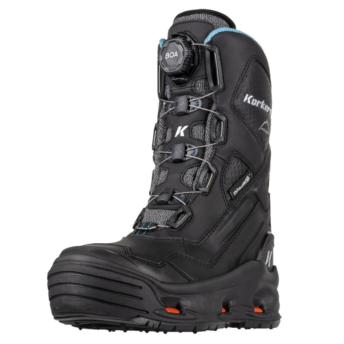 Korkers Women's Polar Vortex 1200 Winter Boots with SnowTrac Sole Korkers Women's Polar Vortex 1200 Winter Boots with SnowTrac Sole