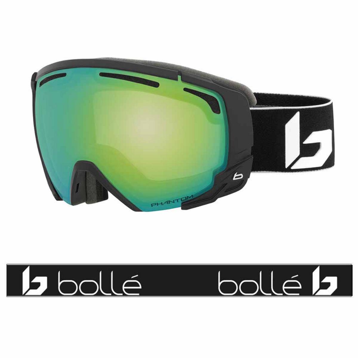 Bolle Supreme OTG Goggle Black Corp Matte - Phantom Green Emerald Photochromic Bolle Supreme OTG Goggle Black Corp Matte - Phantom Green Emerald Photochromic