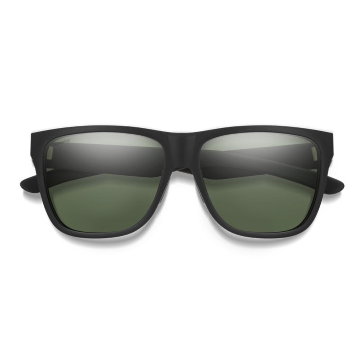 Smith Optics Lowdown XL 2 Sunglasses ChromaPop Gray Green - Matte Black Frame Smith Optics Lowdown XL 2 Sunglasses ChromaPop Gray Green - Matte Black Frame